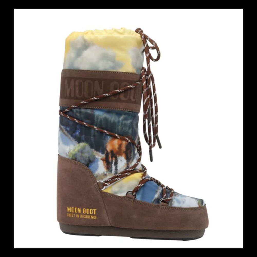 Moon Boot X Guest In Residence Women Icon High Postcard Boots